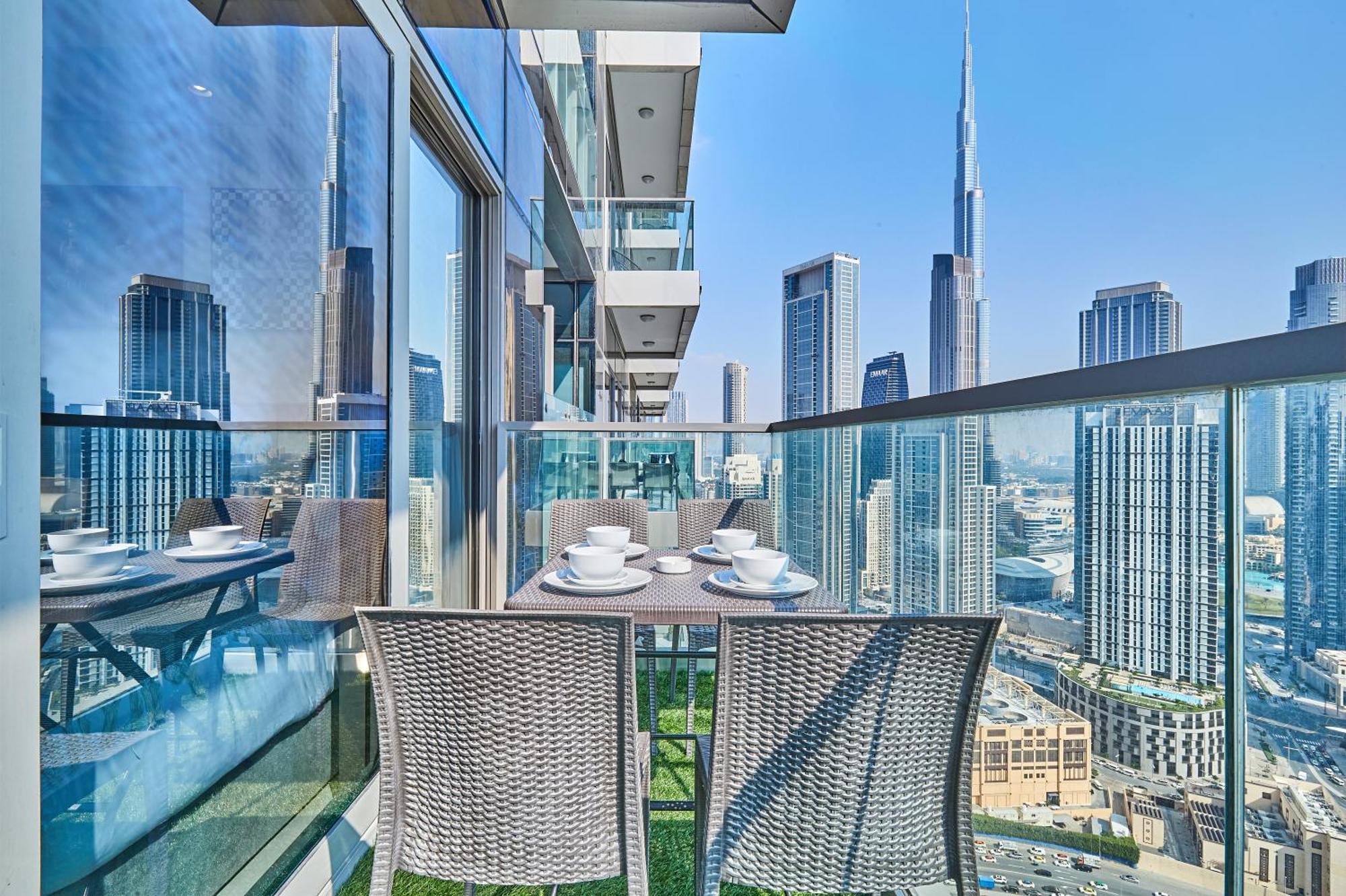 Highest Infinity Pool In Downtown Dubai Apartment Ngoại thất bức ảnh