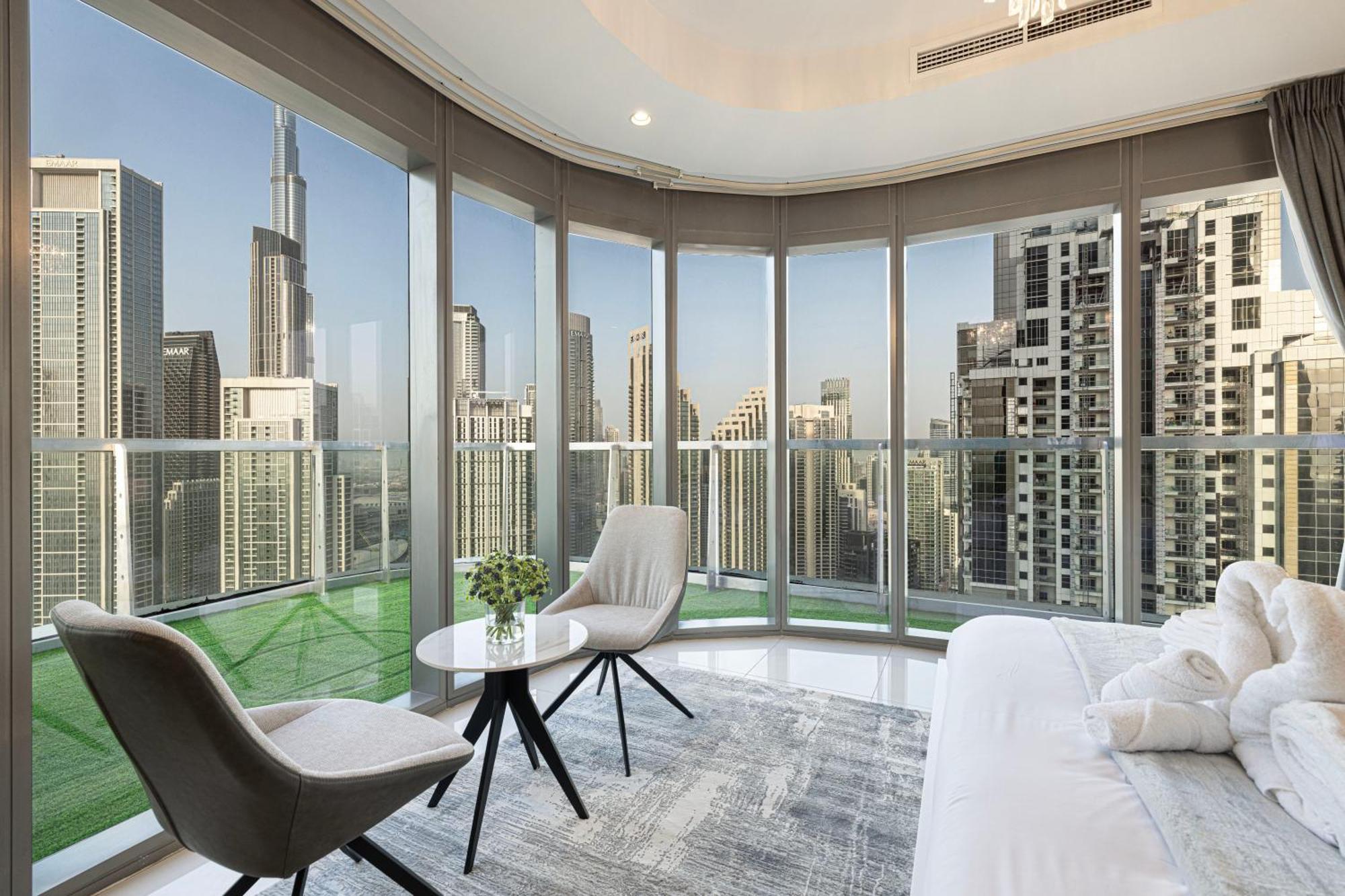 Highest Infinity Pool In Downtown Dubai Apartment Ngoại thất bức ảnh