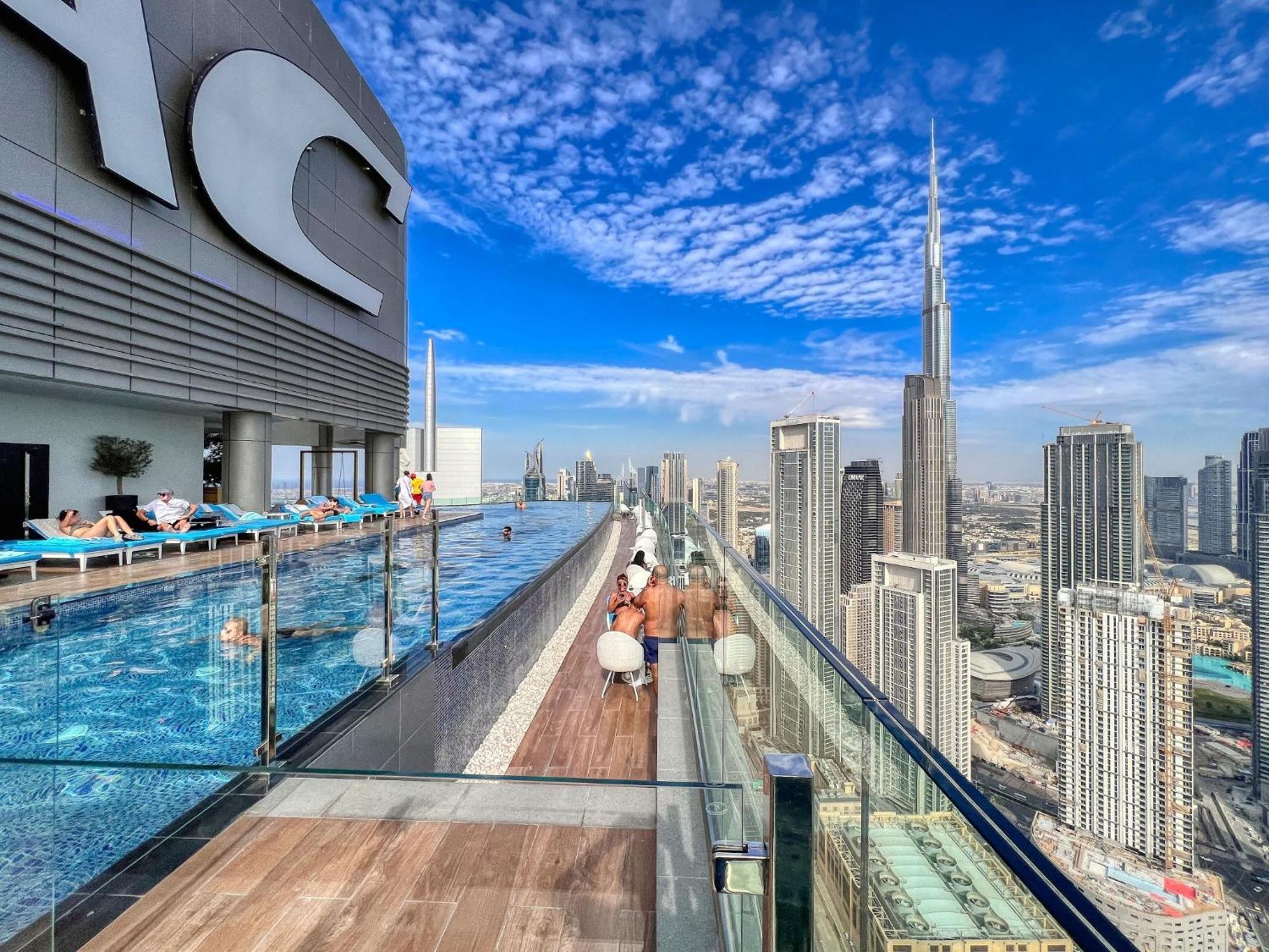 Highest Infinity Pool In Downtown Dubai Apartment Ngoại thất bức ảnh