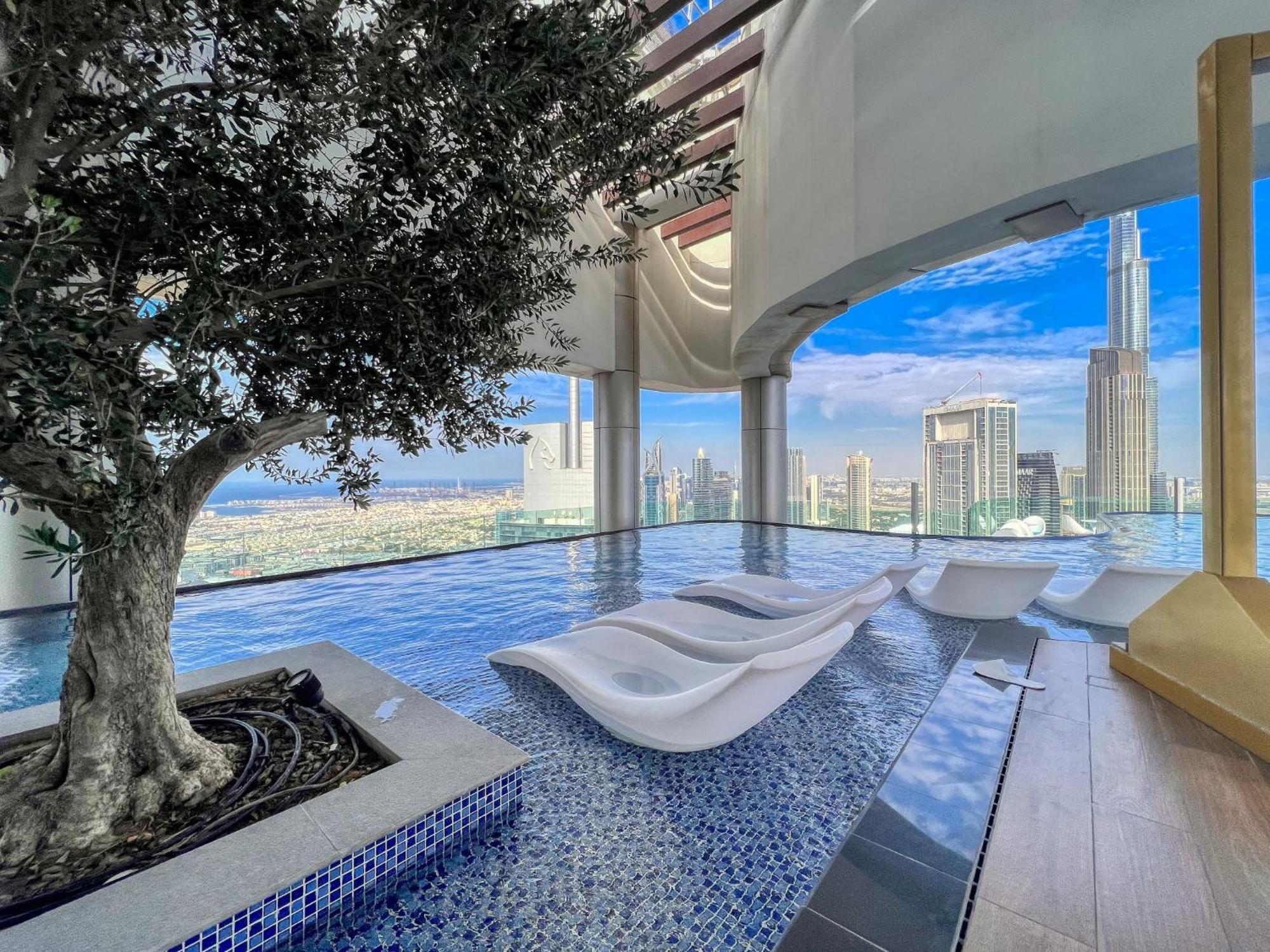 Highest Infinity Pool In Downtown Dubai Apartment Ngoại thất bức ảnh